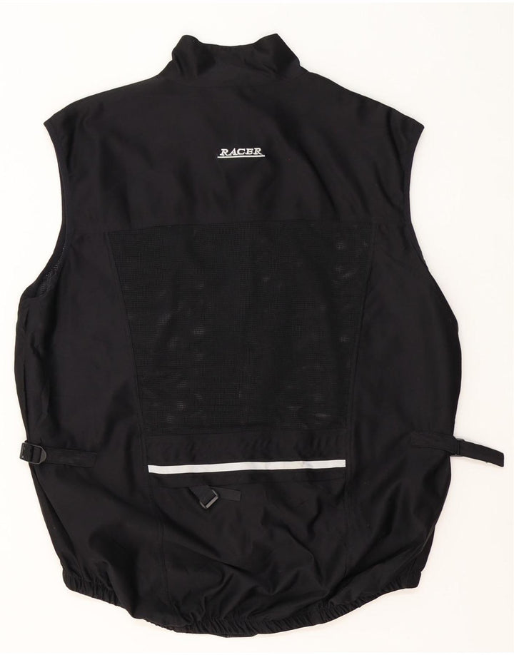 Colete masculino Shamp UK 40 grande poliéster preto