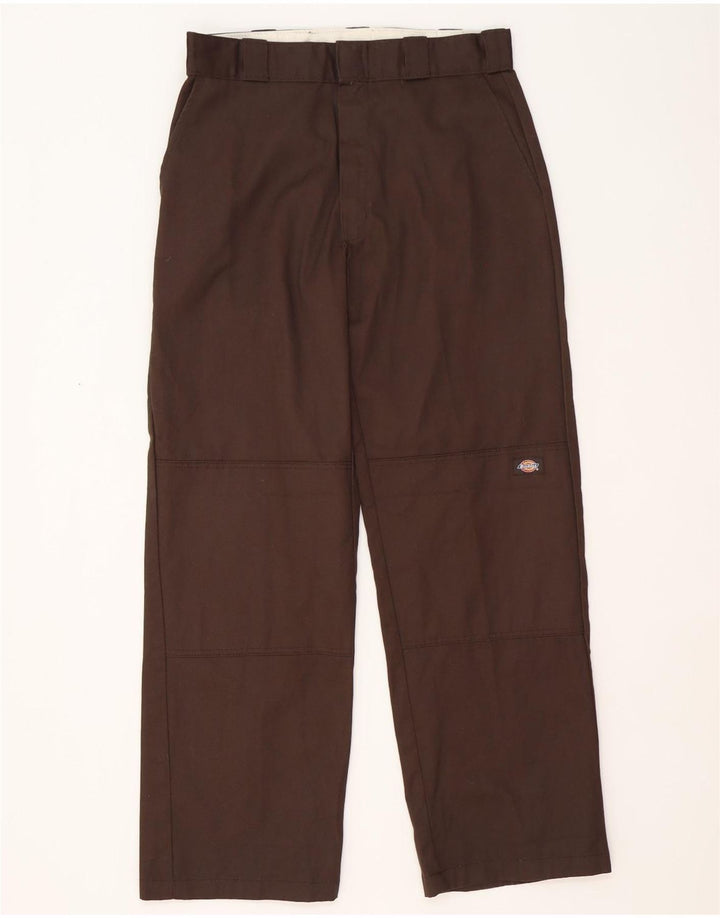 Calças cargo masculinas Dickies Loose Fit W33 L32 poliéster marrom