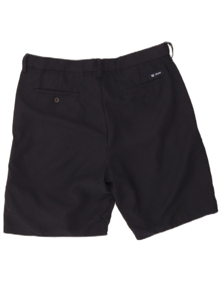 Shorts Chino Masculino Chaps W34 Grande Poliéster Preto