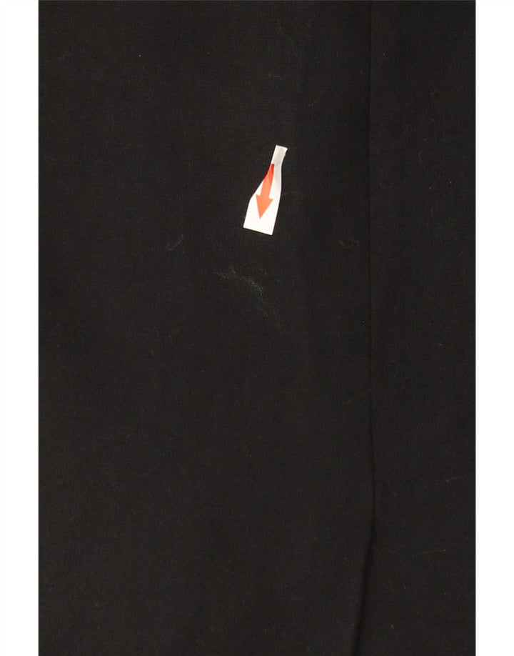 Mini saia lápis feminina Marks & Spencer UK 20 2XL W40 poliéster preto