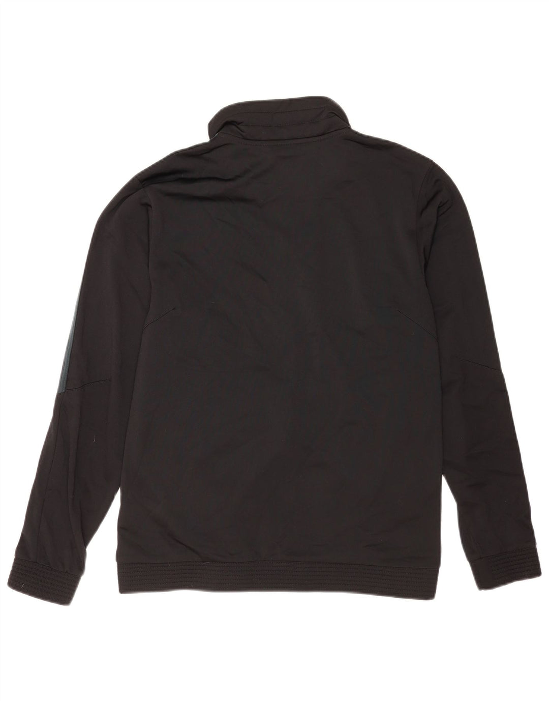 Adidas Mens Tracksuit Top Jacket UK 40/42 Médio Preto Poliéster