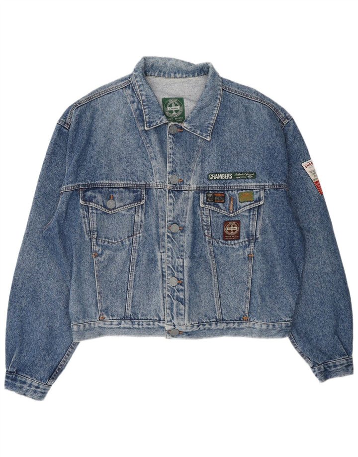 Jaqueta jeans feminina Chambers UK 20 2XL azul