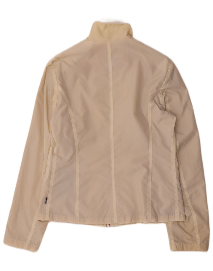 Jaqueta de chuva feminina GEOX RESPIRA UK 10 pequena branca
