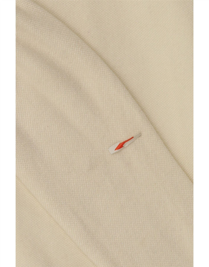 Suéter cardigã feminino Zara Reino Unido 12 viscose branca média