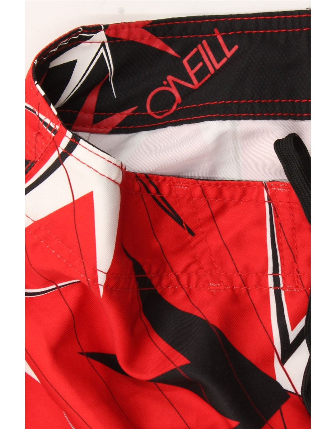 Shorts de natação masculino O'NEILL gráfico pequeno vermelho geométrico