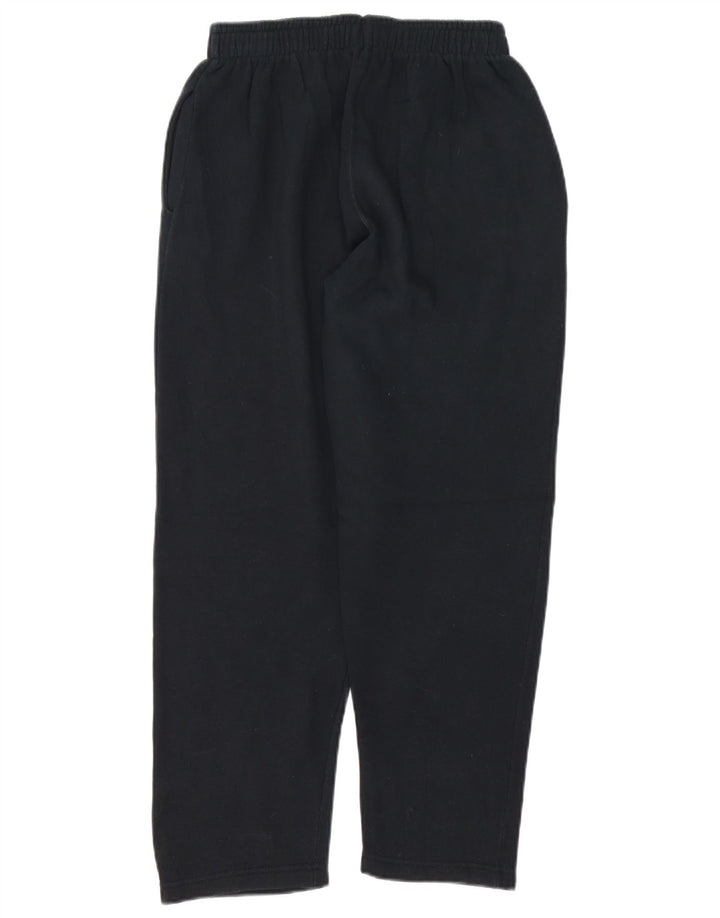 Calça de treino masculina Champion pequena de algodão preto