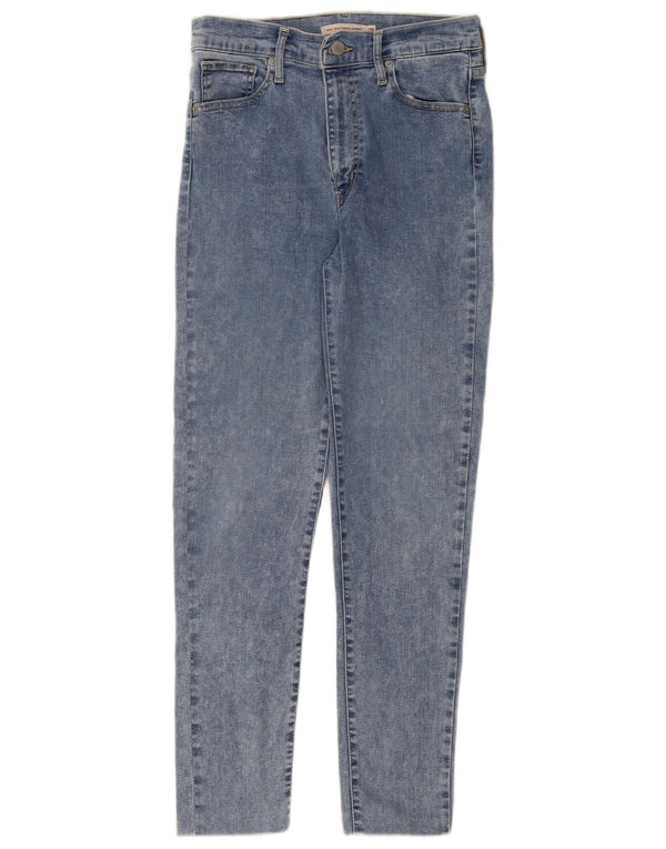 Calça jeans feminina Levi's Mile High Super Skinny W28 L26 azul algodão