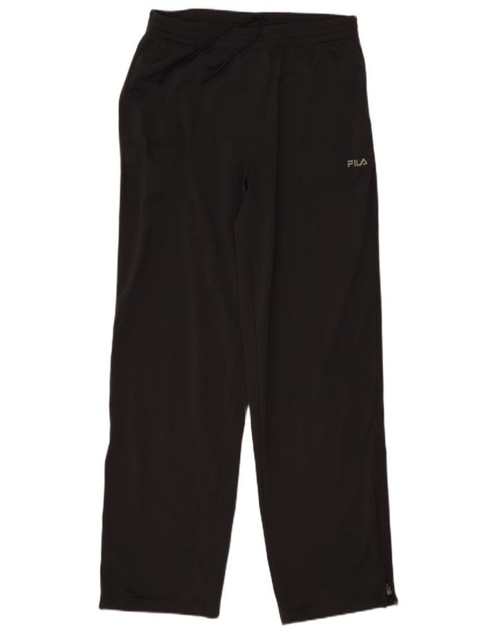Calça de treino masculina Fila grande poliéster cinza