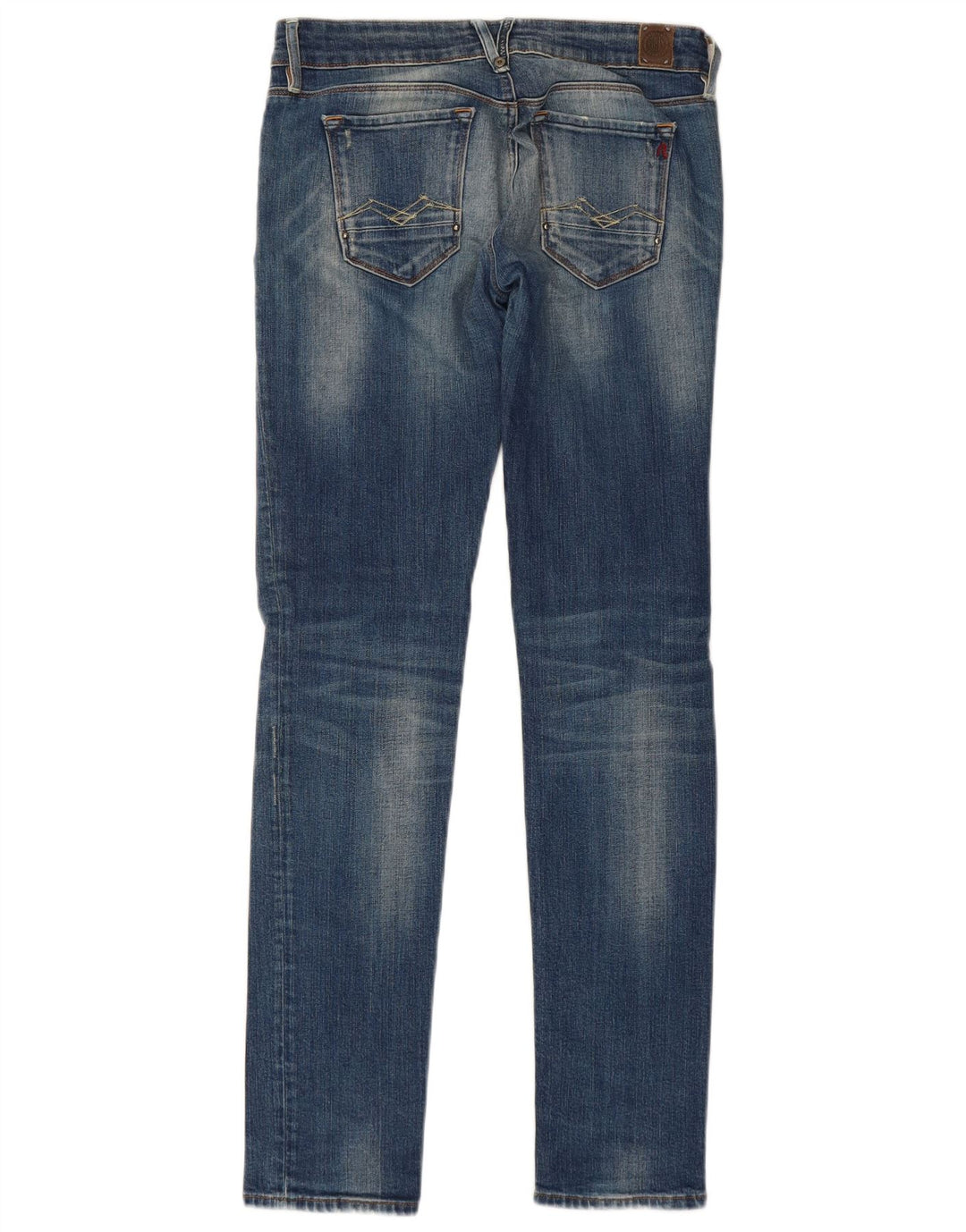 REPLAY Jeans feminino Rose Slim W27 L30 algodão azul