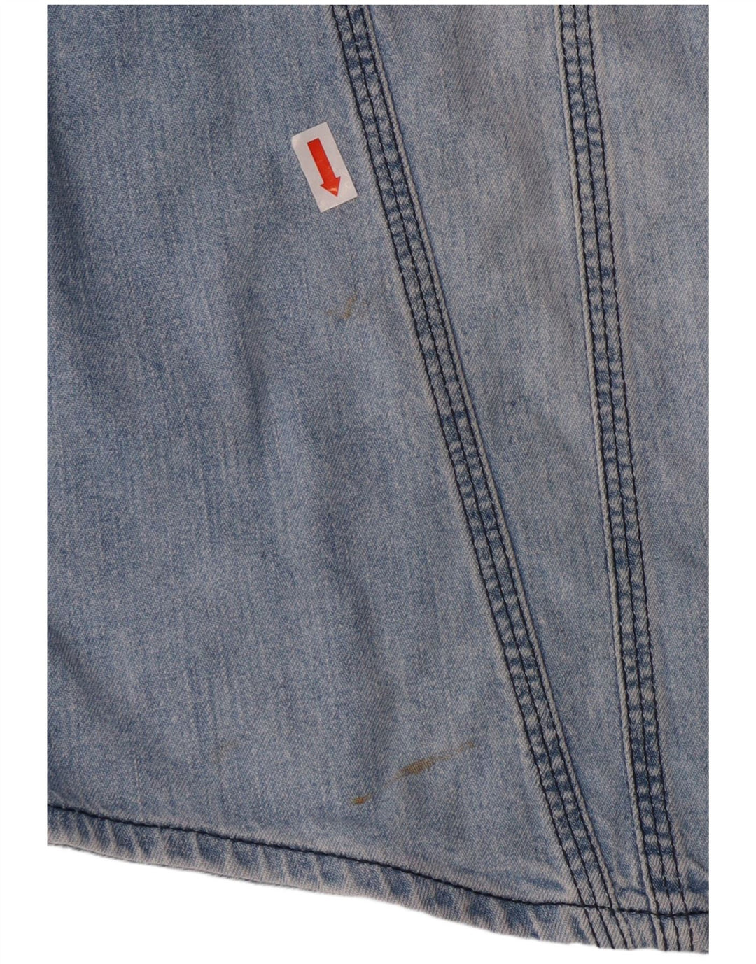 DIESEL Camisa jeans masculina 9-10 anos algodão azul