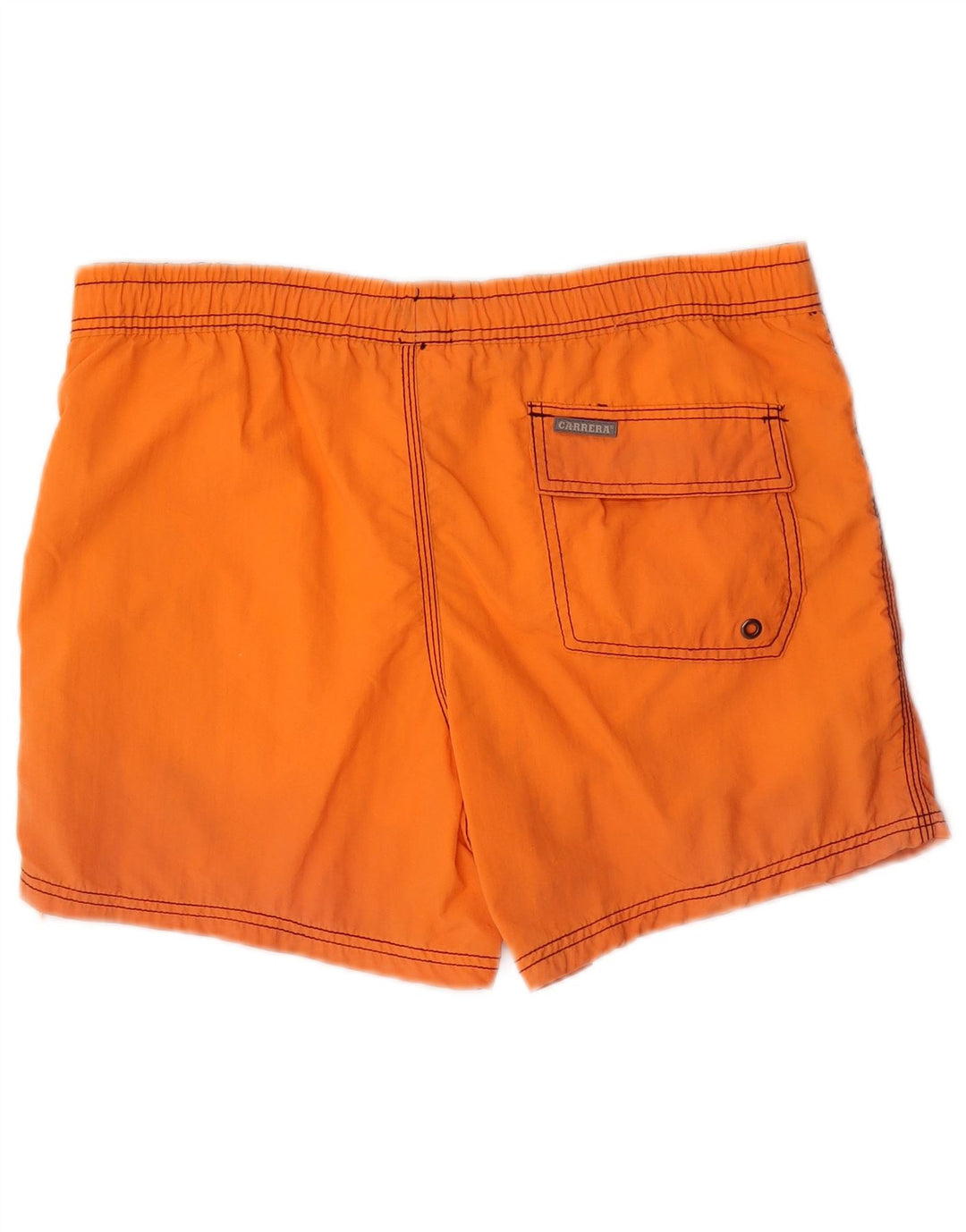 Shorts de natação masculino Carrera Graphic laranja médio poliamida