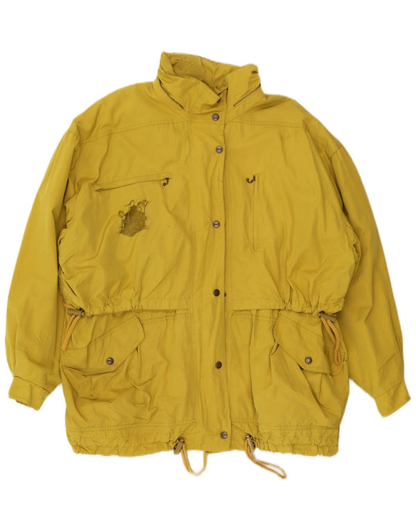 Jaqueta corta-vento feminina HEAD oversized UK 20 2XL amarelo