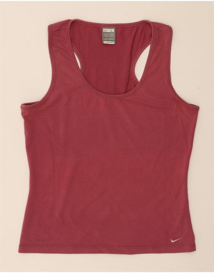 Colete feminino NIKE UK 14/16 grande Borgonha