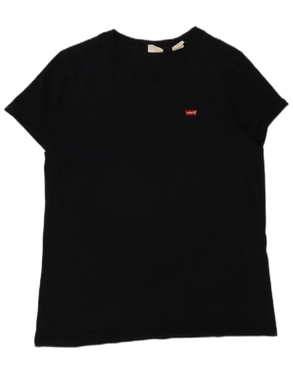 Camiseta feminina Levi's UK 14 média preta