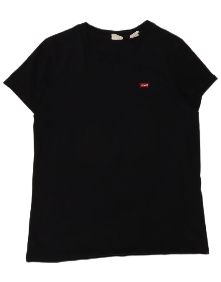 Camiseta feminina Levi's UK 14 média preta