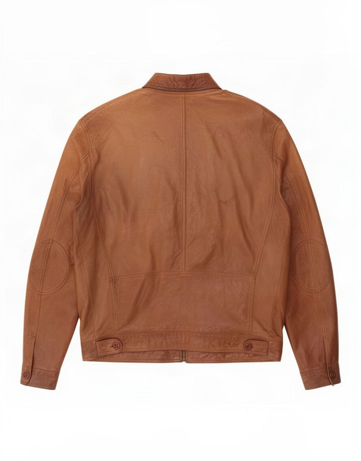 Jaqueta de couro masculina Conbipel IT 54 XL marrom