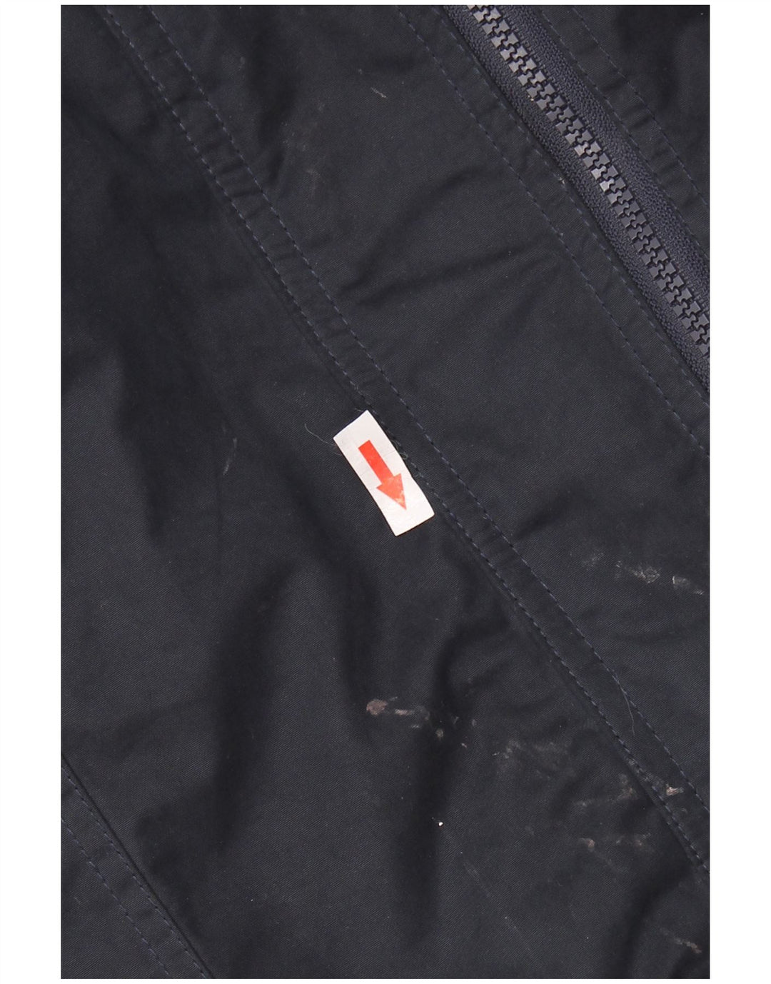 Jaqueta masculina Superdry com capuz Sherpa Parka Reino Unido 38 poliéster azul marinho médio
