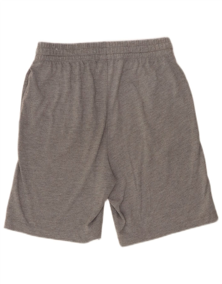 Shorts esportivos Nike Boys 13-14 anos XL cinza manchado de poliéster