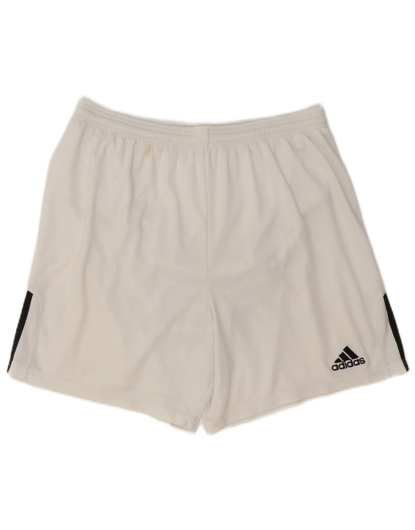 Adidas Mens Sport Shorts Grande Branco Colorblock Poliéster