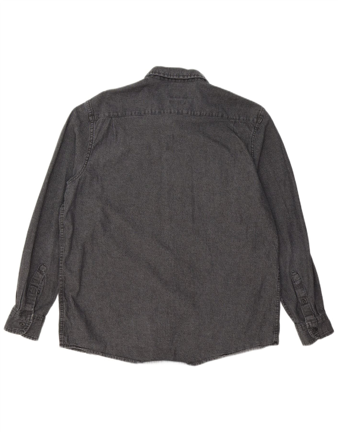 Camisa masculina Grant Fit WRANGLER grande algodão cinza