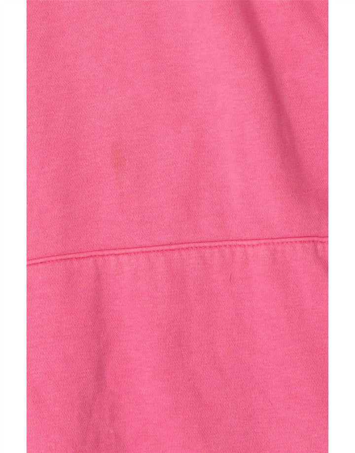 Nike Mens Hoodie Jumper Médio Algodão Rosa