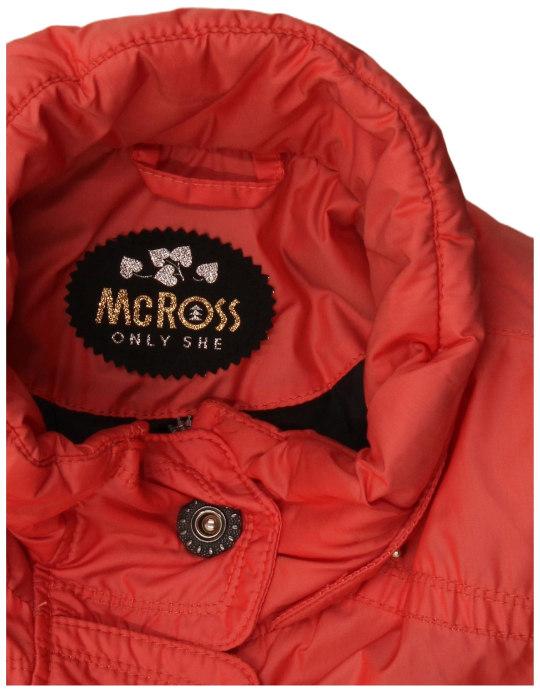 Jaqueta acolchoada feminina MC Ross UK 18 XL vermelha
