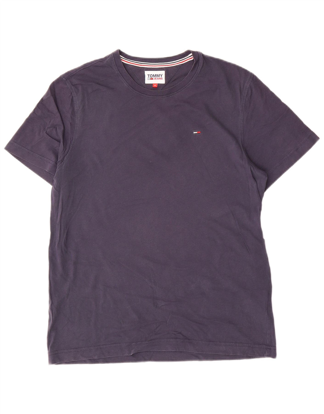 Camiseta masculina Tommy Hilfiger Top médio algodão azul marinho