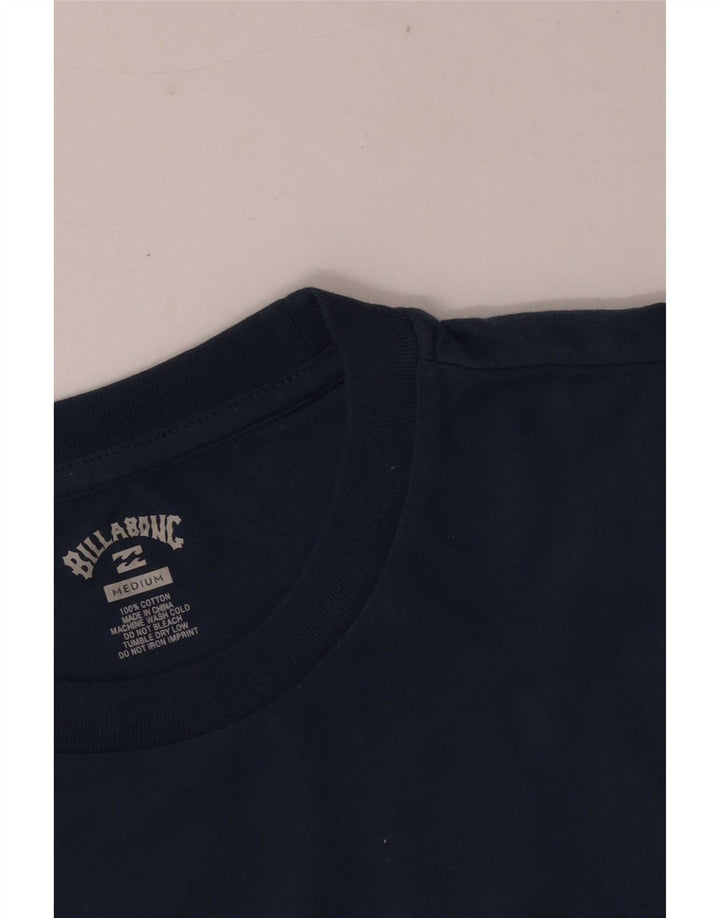 Camiseta masculina Billabong Top médio algodão azul marinho