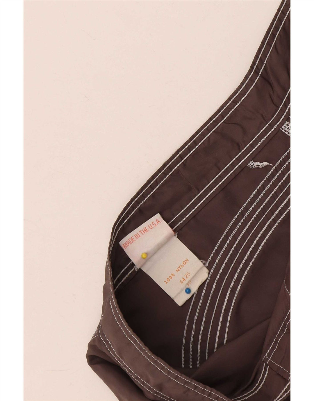 Sundek Mens Natação Shorts Médio Cinza Colourblock Nylon