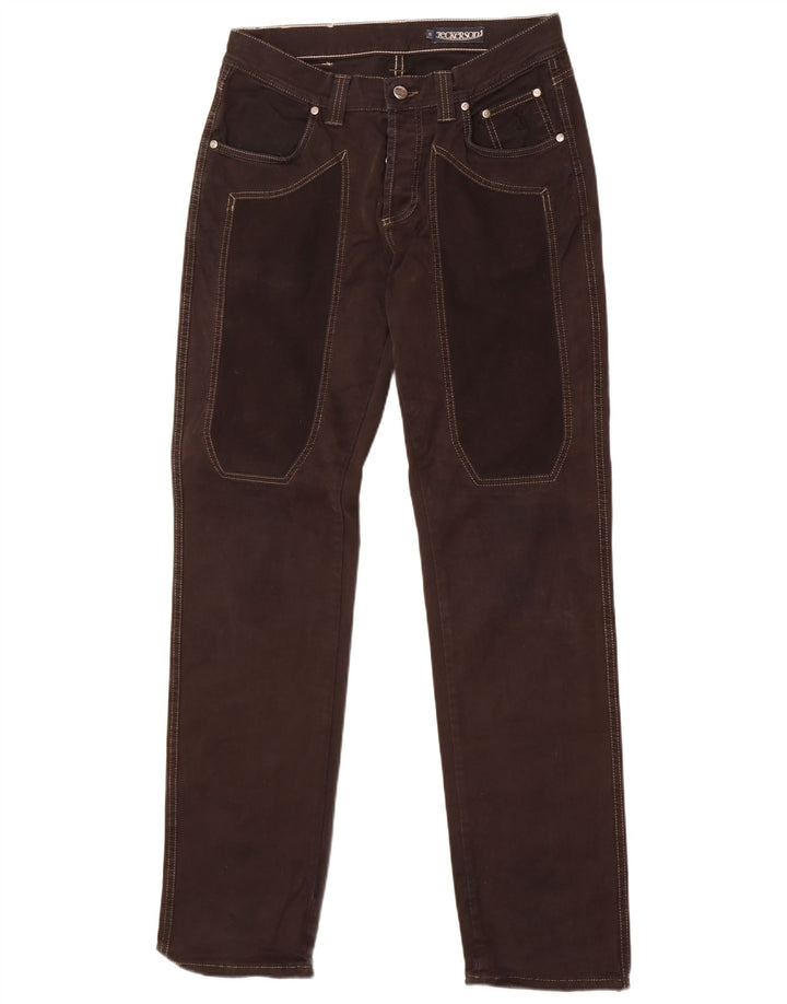 Jeans retos masculinos Jeckerson W31 L33 algodão preto