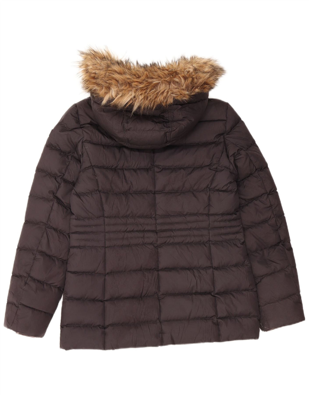 Jaqueta feminina acolchoada com capuz ESPRIT UK 10 pequena preta