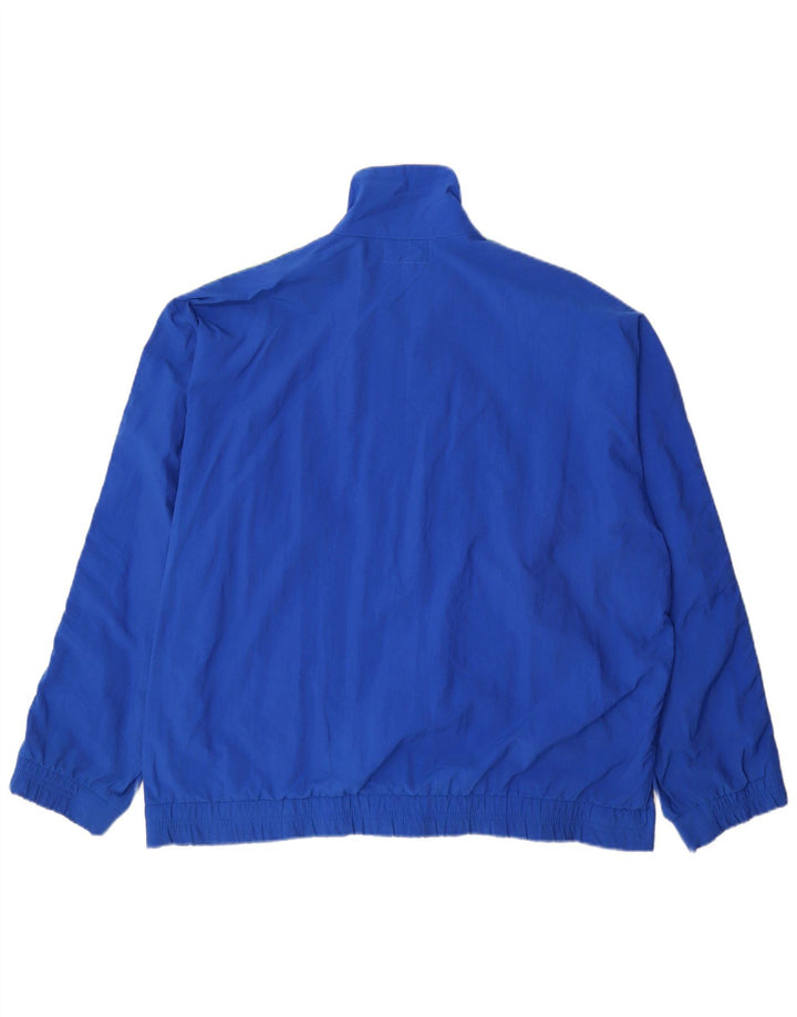 Asics Masculino Graphic Tracksuit Top Jacket IT 50 Medium Blue Colourblock