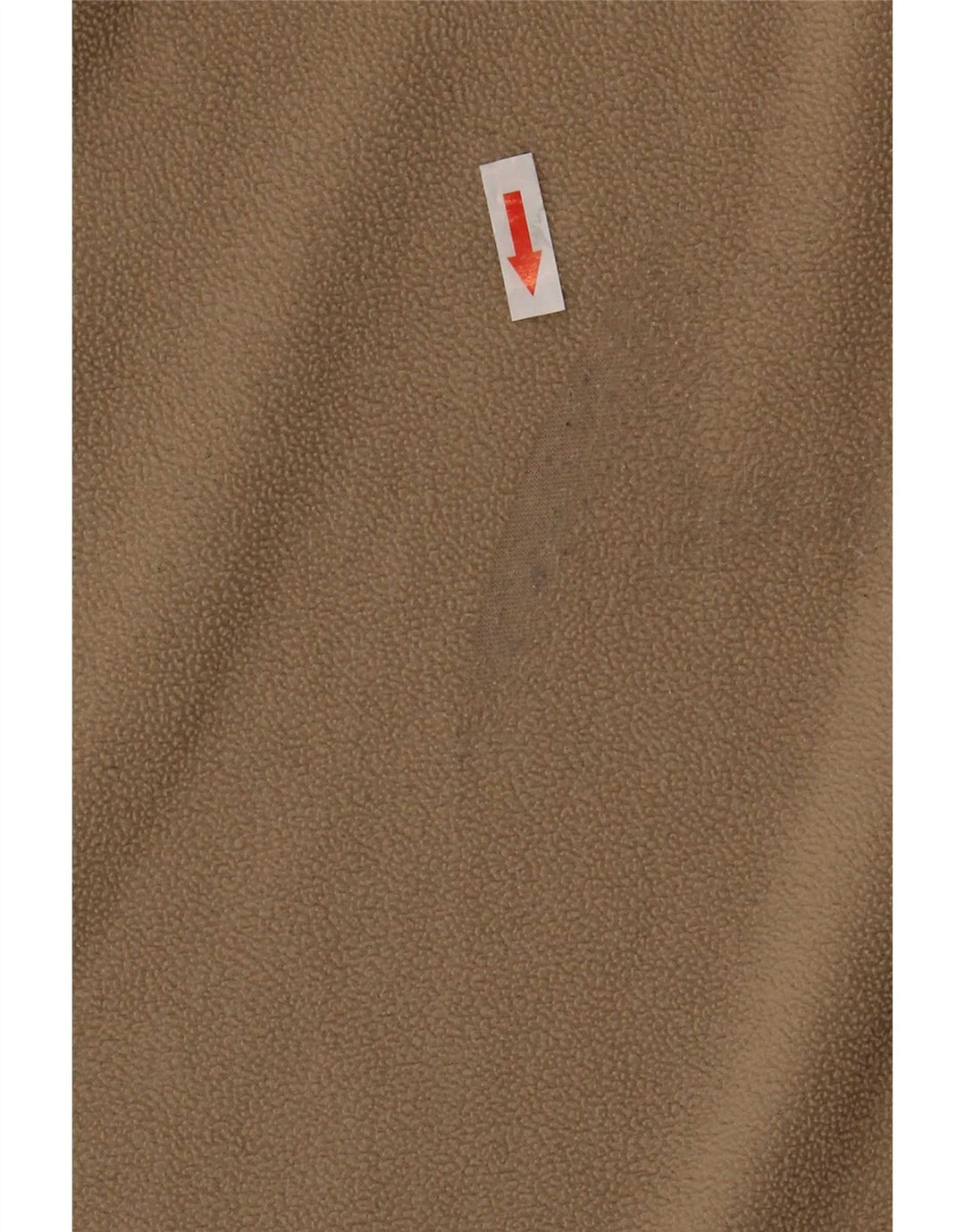 Suéter de lã masculino The North Face com zíper e gola média poliéster bege