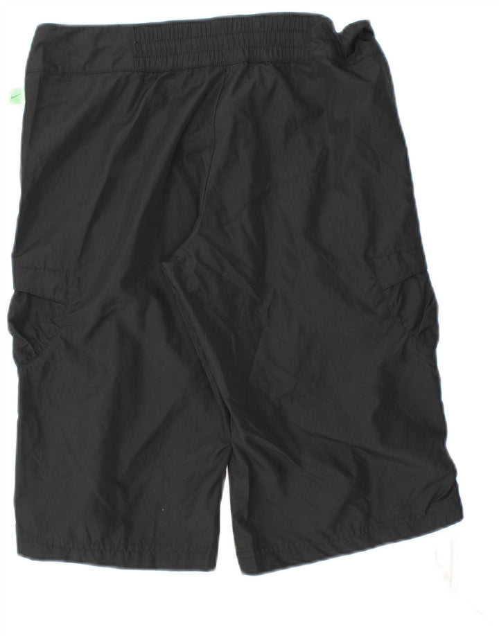 Shorts de natação feminino Nike US 0/2 XS preto poliéster