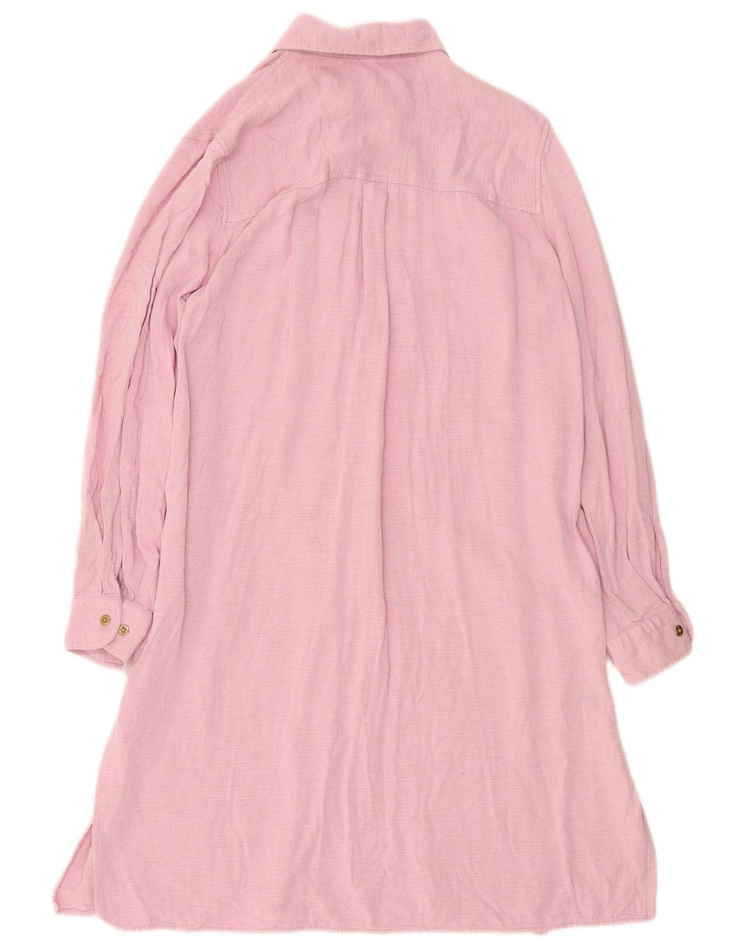 US Polo Assn. Vestido Camisa Feminino EU 38 Médio Rosa Viscose