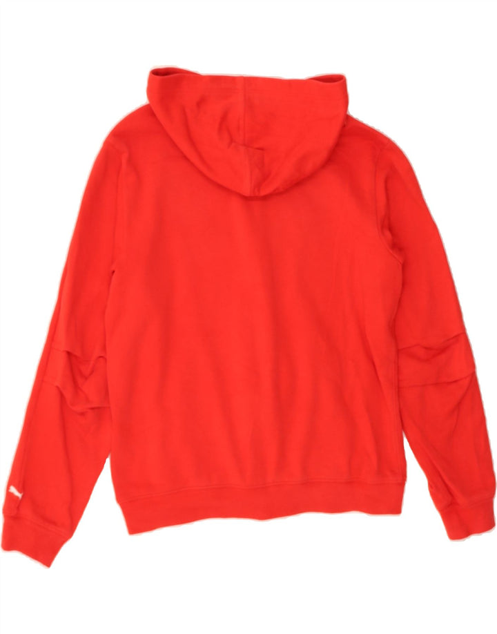 PUMA Boys Graphic Zip Hoodie Sweater 15-16 Years Red Cotton Vintage Puma and Second-Hand Puma from Messina Hembry 