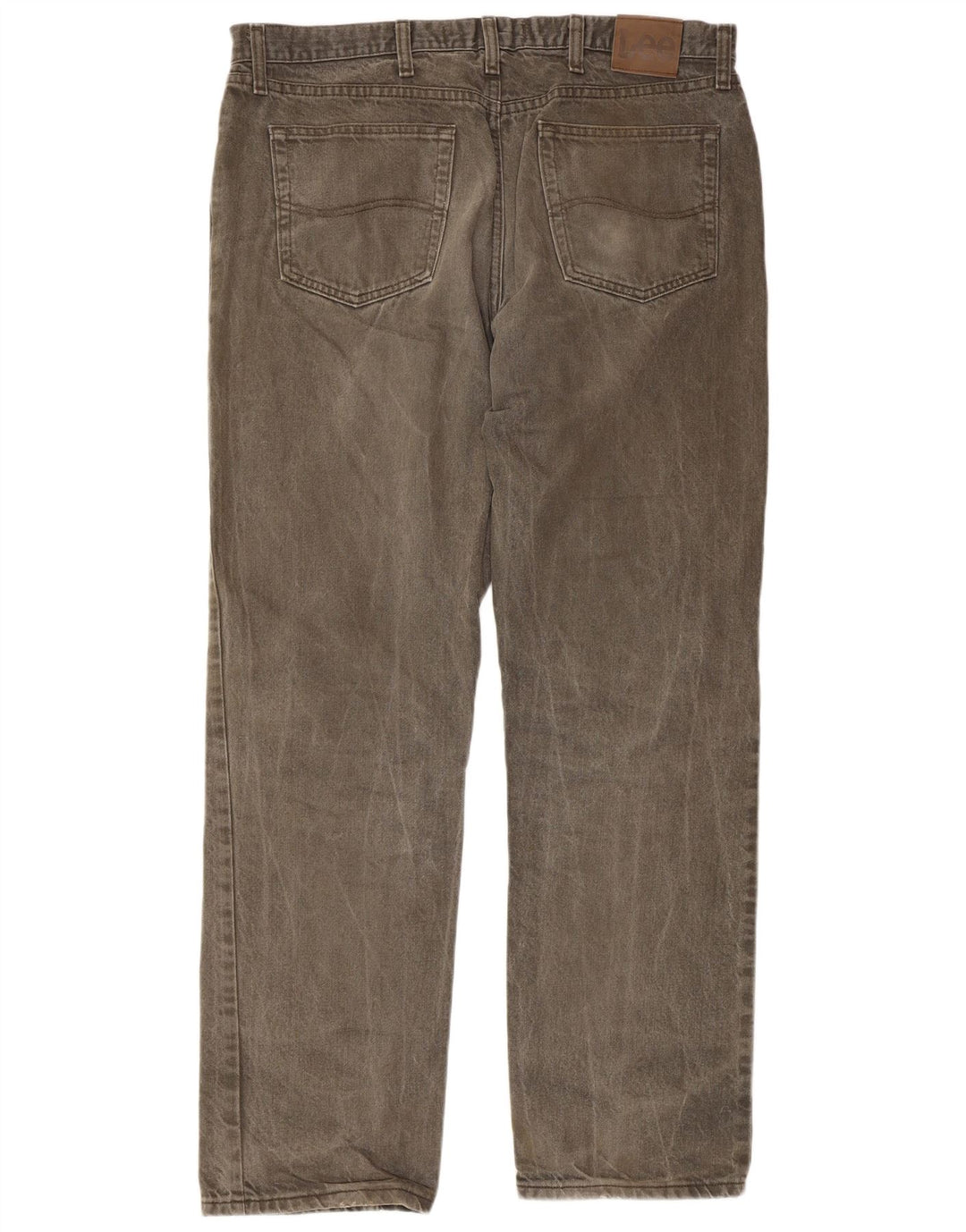 Calça jeans reta masculina Lee Regular Fit W38 L32 cinza