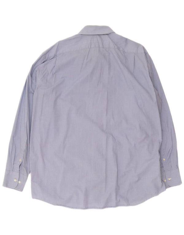 Camisa masculina Lacoste tamanho 46 2XL azul