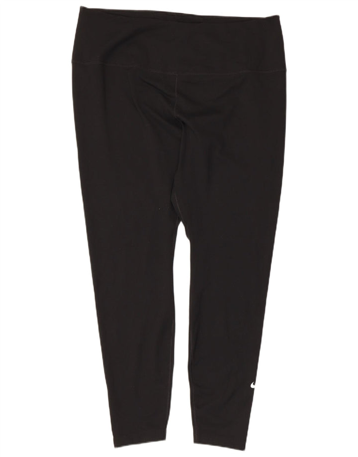 Leggings Nike Dri Fit Feminino UK 20 2XL Preto Poliéster