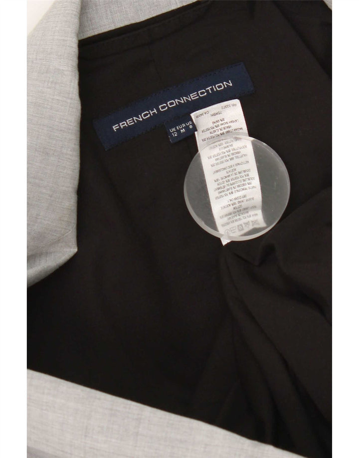 Jaqueta Blazer Feminina French Connection UK 12 Cinza Médio Clássico
