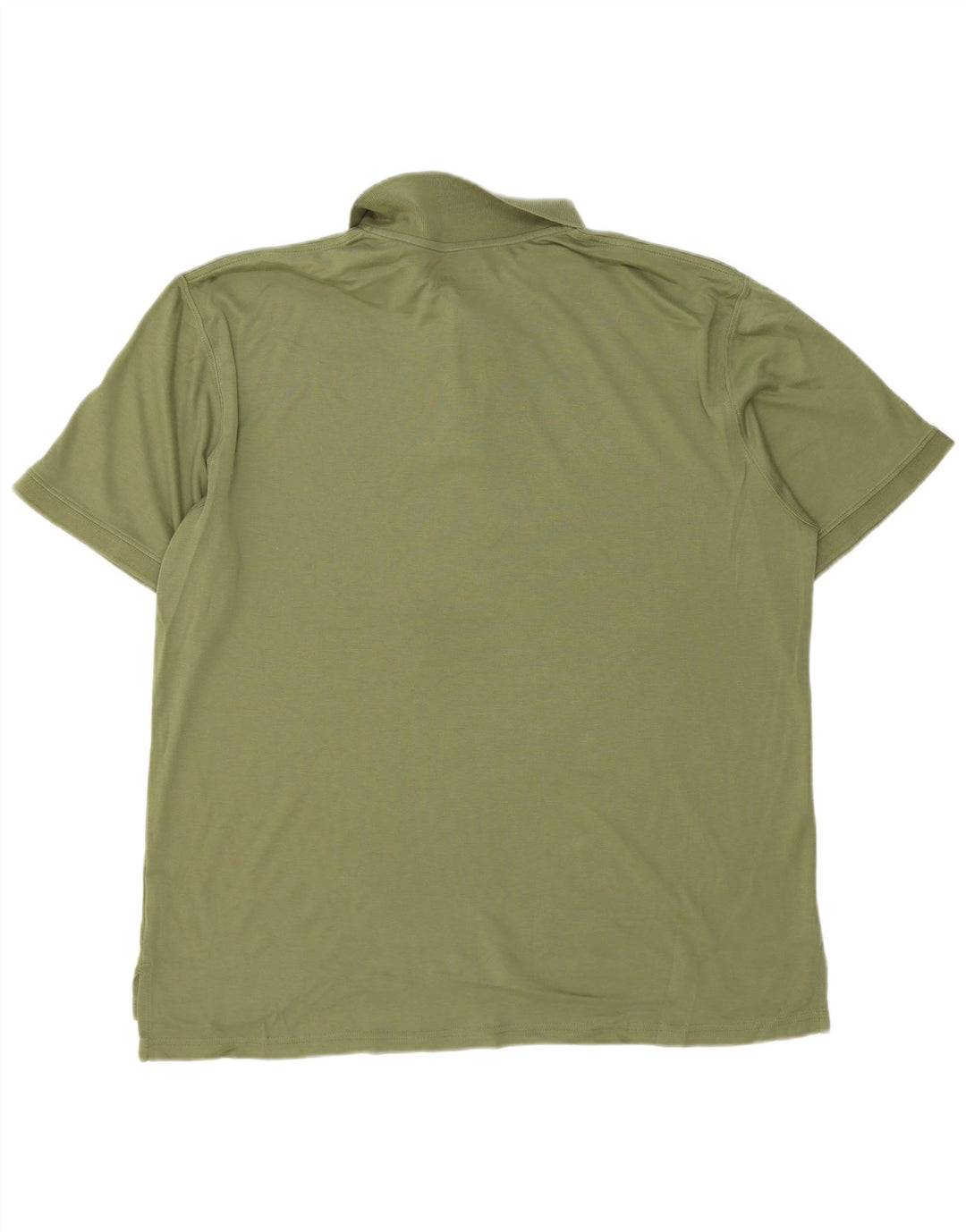 Camisa polo masculina de ajuste tradicional L.L.BEAN grande algodão verde