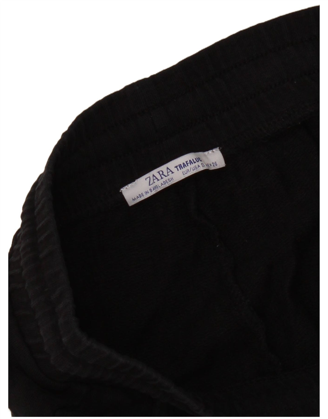 Calça de treino feminina Zara UK 8 pequena preta