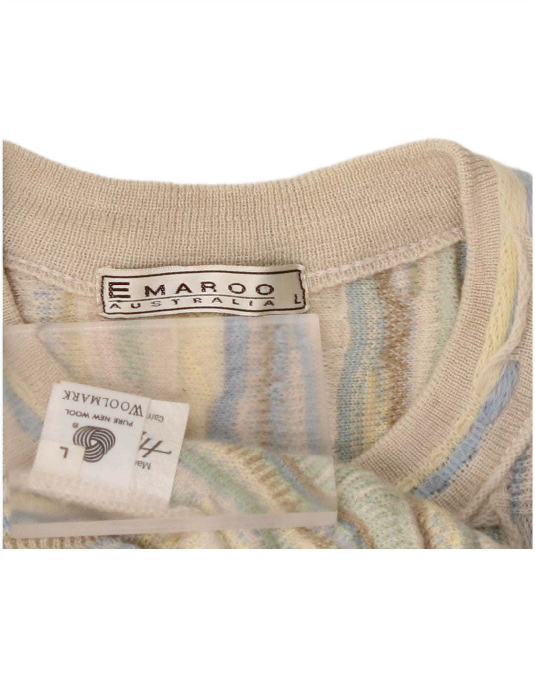Suéter cardigã feminino EMAROO AUSTRALIA UK 14 grande multicolorido