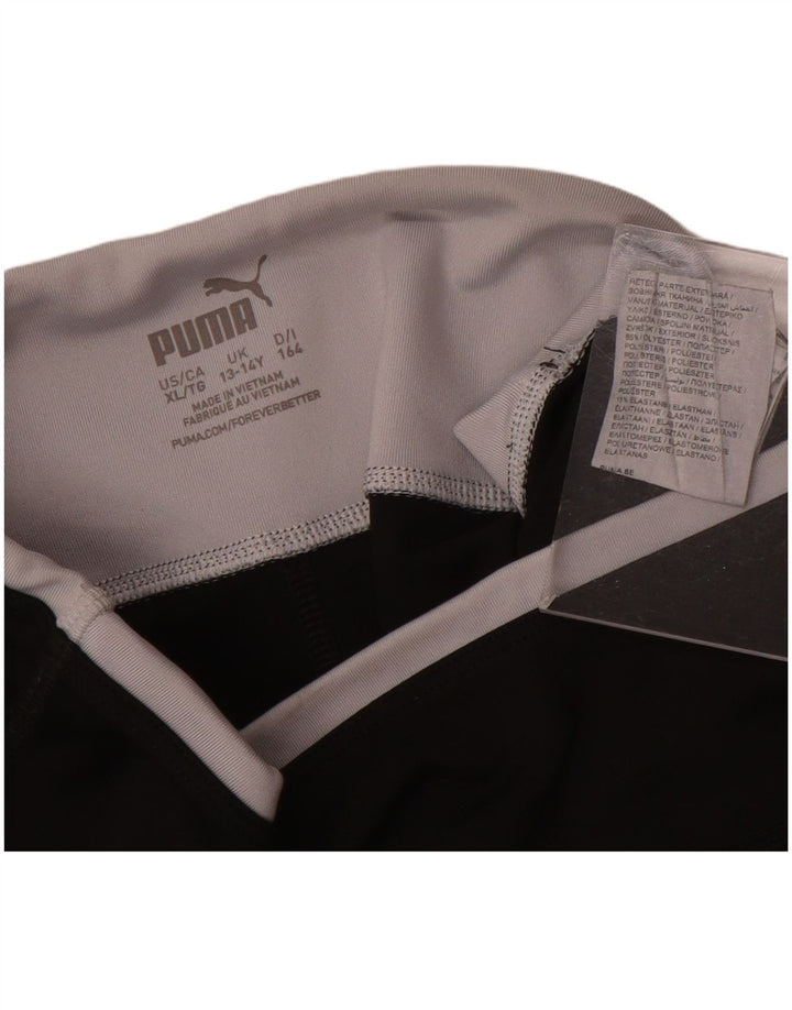 Leggings Puma Menina Graphic 13-14 Anos Preto Poliéster