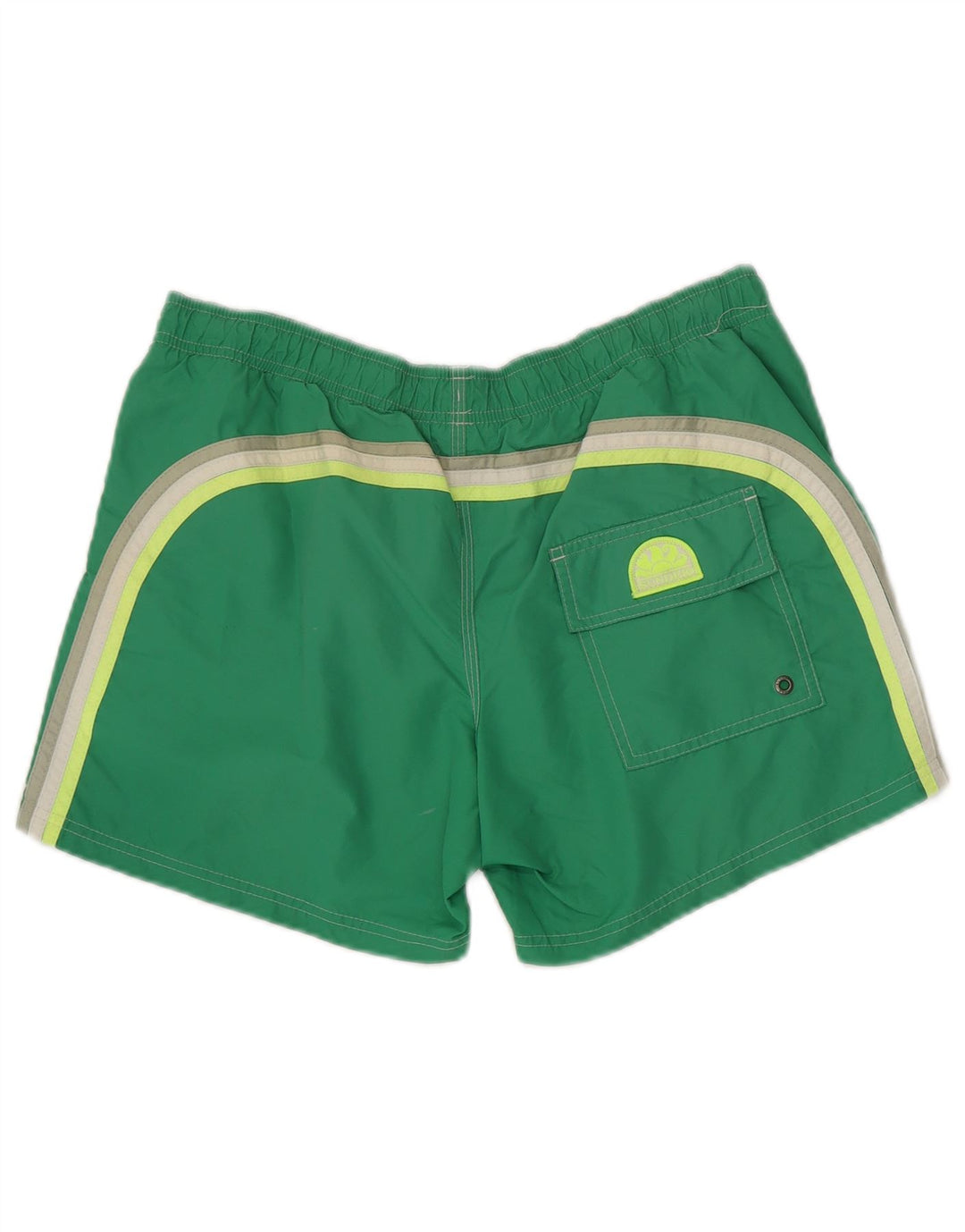 Shorts de natação masculino Sundek médio verde nylon