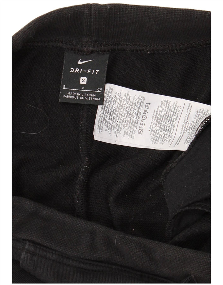 Calça de treino feminina Nike Joggers UK 10 pequeno algodão preto