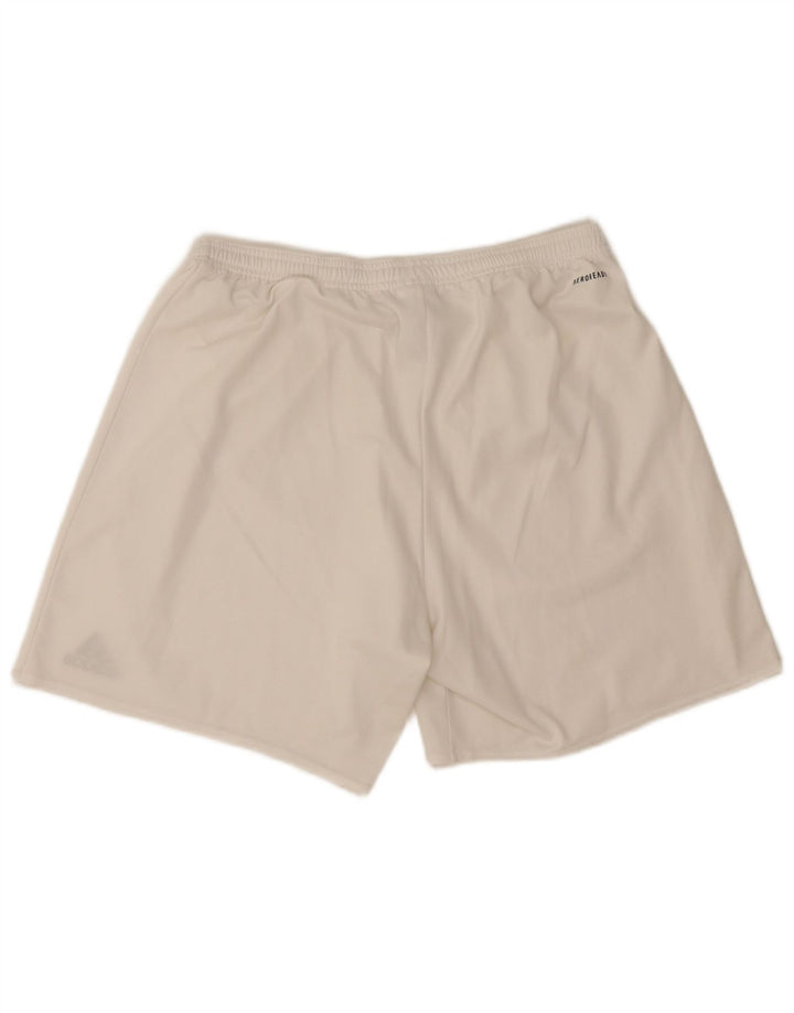 Adidas Mens Aeroready Sport Shorts Grande Poliéster Branco