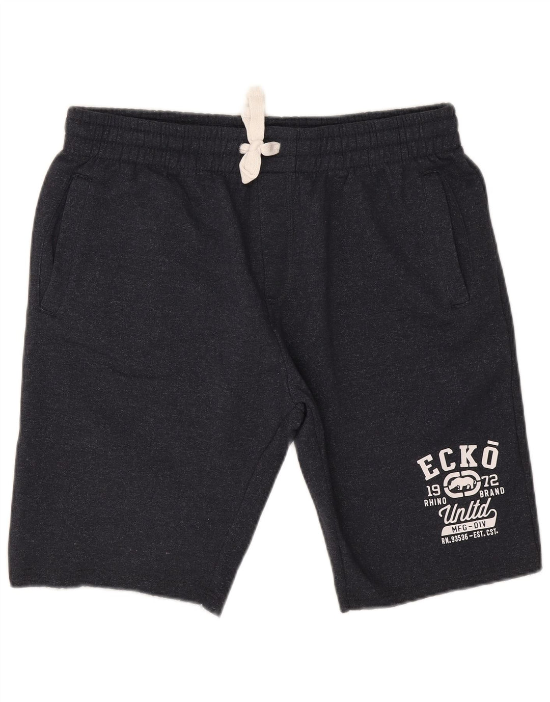 Ecko Unltd Mens Graphic Sport Shorts Grande Poliéster Azul Marinho