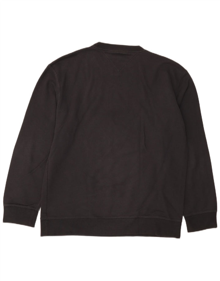 Tommy Hilfiger moletom masculino jumper XL algodão preto