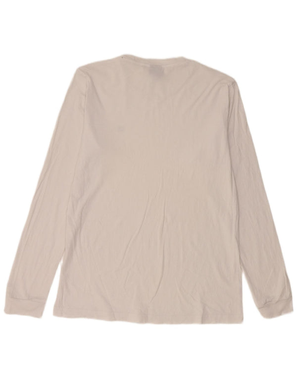 Champion Mens Top Long Sleeve XL White